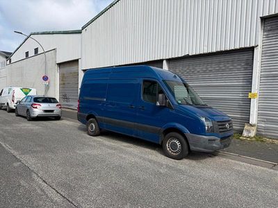 Usata VW Crafter 140 CV (102 kW) 2016 Blu Furgone