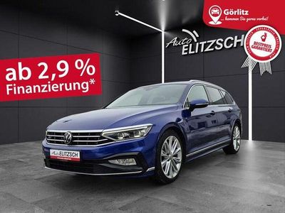 Gebraucht VW Passat R-line 190 PS (139 kW) 2021 Lapiz blue metallic Kombi