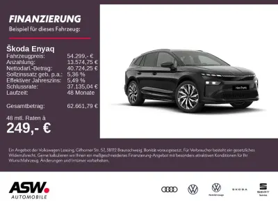 Neu Skoda Enyaq iV SportLine 210 kW (286 PS) 2026 Blackmagic perleffekt SUV