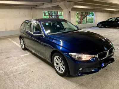 Gebraucht BMW 316 116 PS (85 kW) 2014 Blau Kombi
