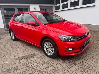Gebraucht VW Polo Highline 95 PS (69 kW) 2019 Rot Kleinwagen
