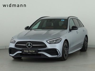 Gebraucht Mercedes C220 AMG 200 PS (147 kW) 2022 Metalliclack hightechsilber Kombi