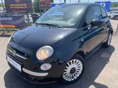 Gebraucht Fiat 500 Lounge 86 PS (63 kW) 2012 Colore esterno (vesuvio schwar Kleinwagen