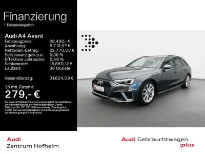 Gebraucht Audi A4 S-Line 265 PS (194 kW) 2023 Daytonagrau perleffekt Kombi