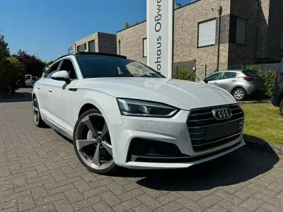 Gebraucht Audi A5 Sportback S-Line 245 PS (180 kW) 2020 Weiß Kleinwagen