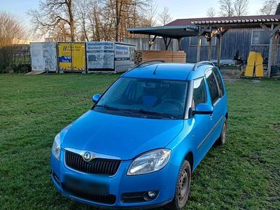 Gebraucht Skoda Roomster 63 PS (46 kW) 2009 Blau Van / Kleinbus
