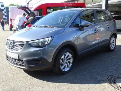 Gebraucht Opel Crossland X Edition 131 PS (96 kW) 2017 Grau metallic SUV