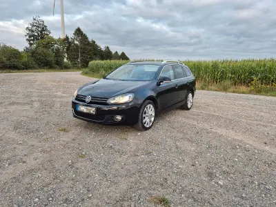 Gebraucht VW Golf VI Highline 140 PS (102 kW) 2010 Schwarz Kombi