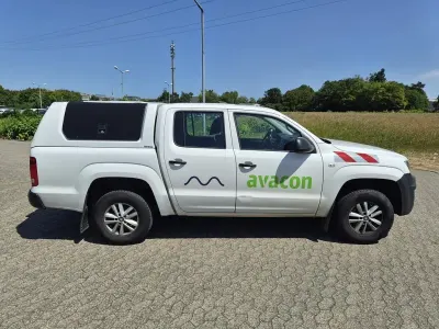 Gebraucht VW Amarok Trendline 163 PS (119 kW) 2018 Weiß Pickup