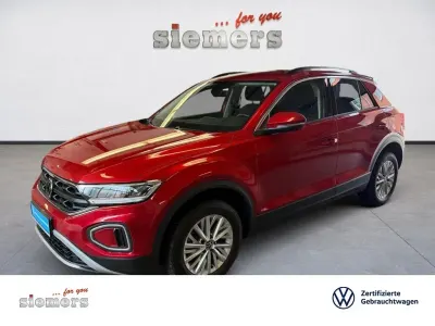Gebraucht VW T-Roc Life 150 PS (110 kW) 2024 Rot SUV