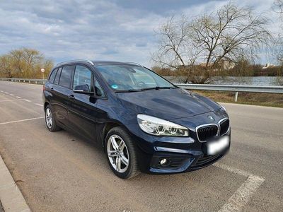 Gebraucht BMW 218 Gran Tourer Advantage 150 PS (110 kW) 2017 Blau Van / Kleinbus