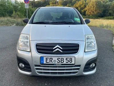 Gebraucht Citroën C2 60 PS (44 kW) 2009 Silber Kleinwagen