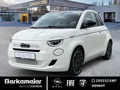 Neu Fiat 500C La Prima 65 PS (47 kW) 2026 Ice weiß Cabrio