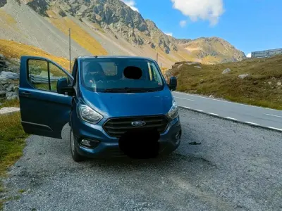 Gebraucht Ford Transit Custom 2019 Blau Van