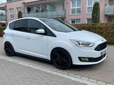 Gebraucht Ford C-MAX Titanium 150 PS (110 kW) 2017 Weiß Van / Kleinbus