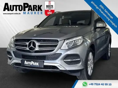 Brugt Mercedes GLE500 455 HK (334 kW) 2016 Sølv SUV