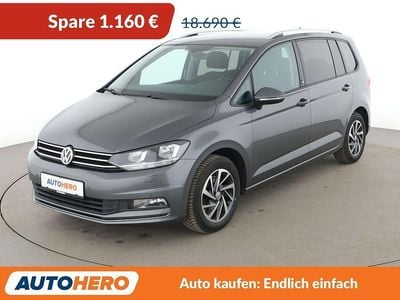 Gebraucht VW Touran Sound 116 PS (85 kW) 2017 Grau Van / Kleinbus