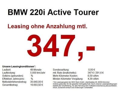 Weiß Gebraucht 2025 BMW 220 Active Tourer Van / Kleinbus | 30.840 € (Superpreis)