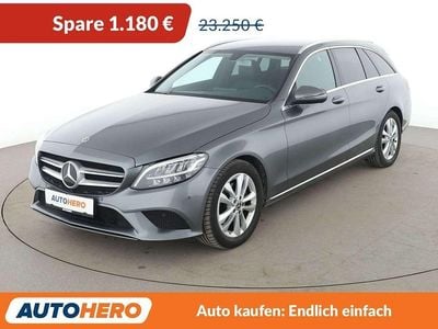 Gebraucht Mercedes C200 Avantgarde 197 PS (144 kW) 2019 Selenitgrau Kombi