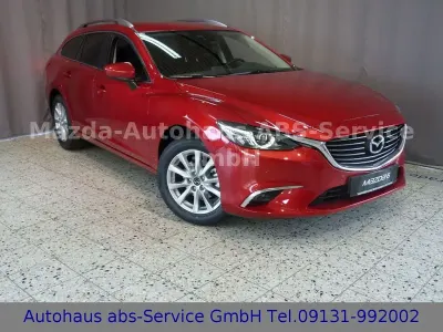 Gebraucht Mazda 6 Exclusive 165 PS (121 kW) 2015 Rot Kombi