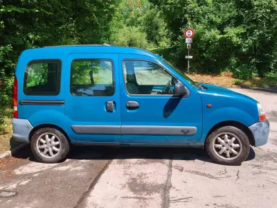 Gebraucht Renault Kangoo Liberty 75 PS (55 kW) 2001 Blau Van / Kleinbus