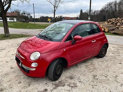 Gebraucht Fiat 500 Lounge 69 PS (50 kW) 2009 Rot Cabrio
