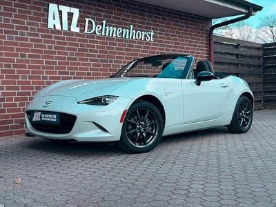 Gebraucht Mazda MX5 Exclusive-Line 131 PS (96 kW) 2015 Weiß Cabrio