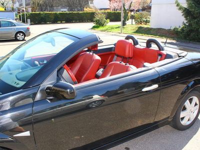 Gebraucht Renault Mégane Cabriolet Dynamique 113 PS (83 kW) 2004 Schwarz metallic Cabrio