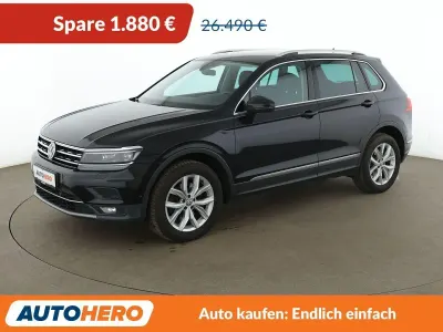Używany VW Tiguan Highline 239 KM (175 kW) 2019 Czarny SUV