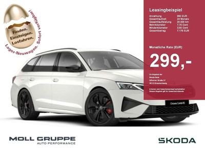 Neu Skoda Octavia SportLine 204 PS (150 kW) 2026 Moonweiß perleffekt Kombi
