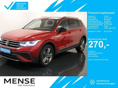 Gebraucht VW Tiguan Allspace Life 200 PS (147 kW) 2023 Kings red SUV