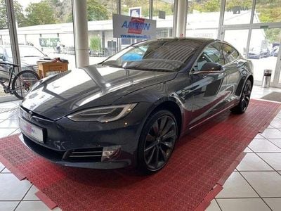 Usado Tesla Model S 386 kW (525 HP) 2016 Cinzento Citadino
