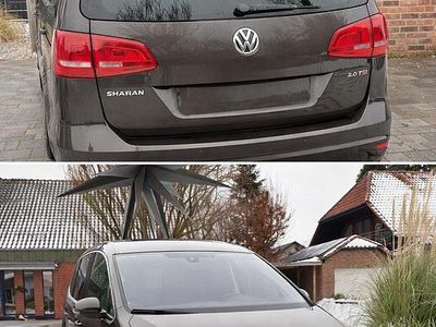 Braun Gebraucht 2015 VW Sharan Cup Van / Kleinbus | 12.500 € (Guter Preis)