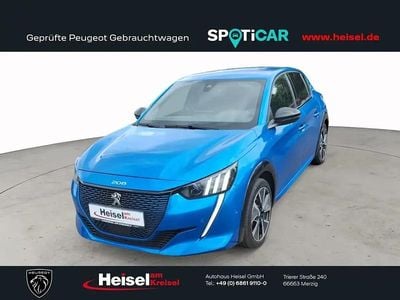Gebraucht Peugeot e-208 GT 100 kW (136 PS) 2021 Vertigoblau Kleinwagen