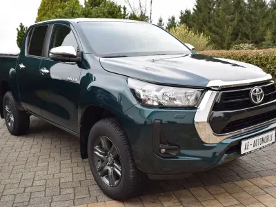Brugt Toyota HiLux Comfort 204 HK (150 kW) 2023 Grøn Pickup / Ladvogn