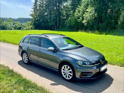 Gebraucht VW Golf VII R-line 150 PS (110 kW) 2017 Grau Kombi