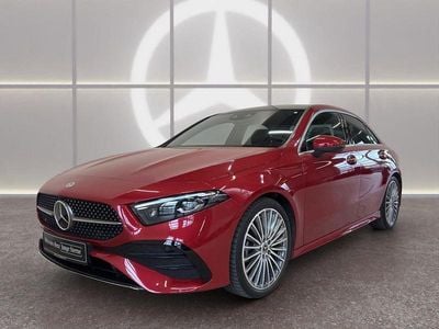 Second-hand Mercedes A200 AMG Line Premium 163 CP (119 kW) 2023 Roșu Berlinǎ