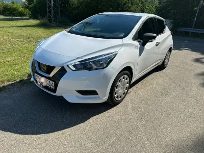 Gebraucht Nissan Micra Visia 71 PS (52 kW) 2017 Weiß Kleinwagen
