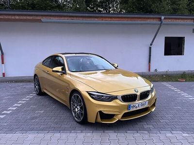 gebraucht BMW M4 deutsch, ohne OPF LCI Facelift Austin Yellow
