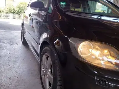 Gebraucht VW Golf Plus Cross Comfortline 80 PS (58 kW) 2009 Schwarz Van / Kleinbus