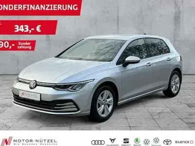 Brugt VW Golf VIII Life 131 HK (96 kW) 2023 Sølv Sedan