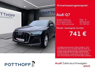 Gebraucht Audi Q7 S-Line 340 PS (250 kW) 2023 Schwarz SUV