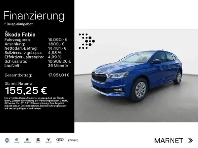 Brugt Skoda Fabia Essence 80 HK (58 kW) 2025 Blå Hatchback