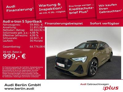 Individuallackierungen audi ex Gebraucht 2021 Audi e-tron Ambiente SUV | 59.900 €