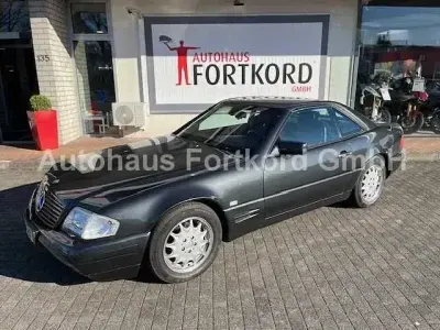 Brugt Mercedes SL320 231 HK (169 kW) 1997 Sort Cabriolet