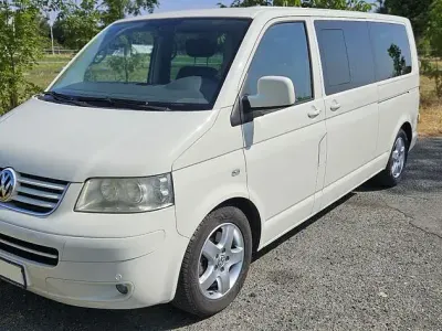 Gebraucht VW Multivan 201 PS (147 kW) 2007 Weiß Van / Kleinbus