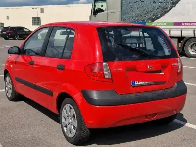 Gebraucht Hyundai Getz 67 PS (49 kW) 2008 Rot Kleinwagen