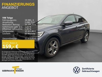Gebraucht VW Taigo R-line 110 PS (80 kW) 2023 Grau SUV
