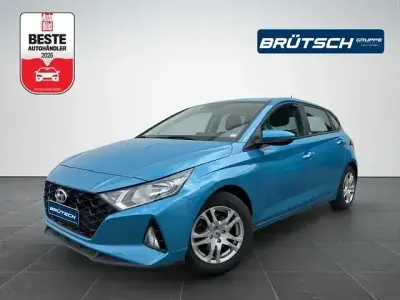 Brugt Hyundai i20 Select 101 HK (74 kW) 2021 Blå Hatchback