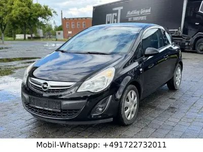 Gebraucht Opel Corsa Satellite 87 PS (63 kW) 2011 Schwarz Kleinwagen